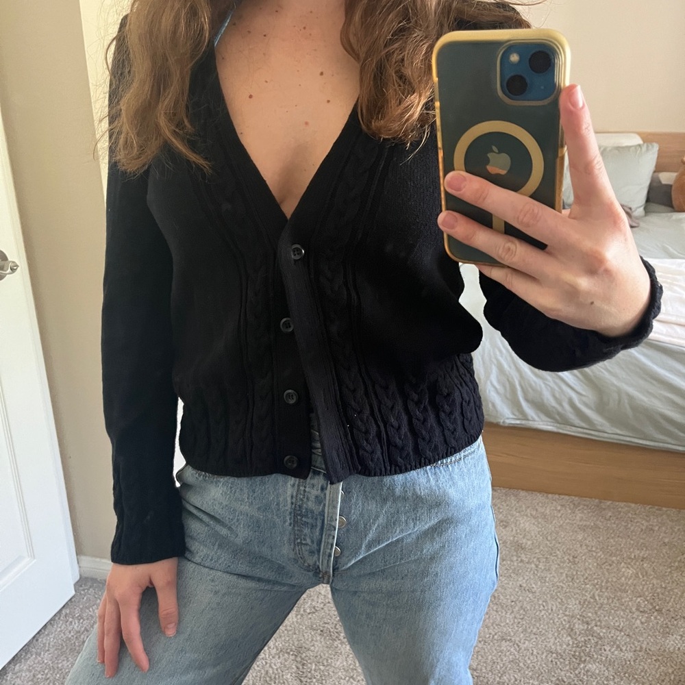 Black Cardigan